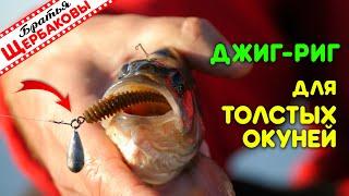 ДЖИГ-РИГ и толстые ОКУНИ, лодка, бабье лето. ВКУСНЕЙШЕЕ ФИЛЕ рыбы с печёной картошкой