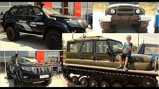 УАЗ на гусеничном ходу Ухтыш / UAZ crawler Uhtysh Toyota Land Cruiser Prado, 2018 год