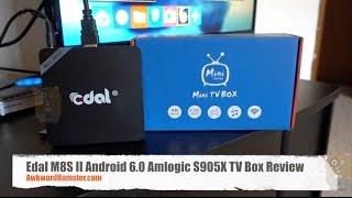 Edal M8S II Android 6.0 Amlogic S905X TV Box Review