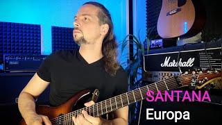 Santana - Europa - guitar cover by Petr Filevsky