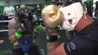 Sparring - Kevin Lerena & Keaton Gomes.