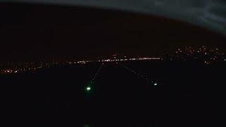 Night landing, strong crosswind and turbulence - Warszawa-Babice - EPBC