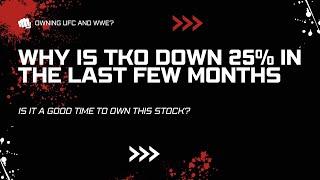 Down 25%, Is Now the Right Time to Own the WWE and UFC? | TKO Stock Analysis