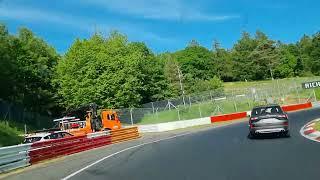 Mercedes Benz B250 W246 auf der Nordschleife Nürburgring Touristenfahrt 28.05.2023