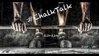 Weekly #ChalkTalk (3.19-3.24)