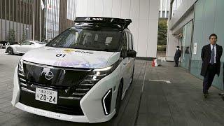 Driverless car navigates Yokohama streets using cutting-edge technology