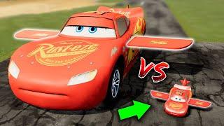 Big Flying Plane Lightning Mcqueen VS Small Flying Plane Lightning Mcqueen  - which is best?