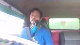 MR GEPU LAGI DI TOL KEBOMAS SEDANG KAROKE