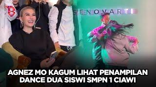 Reaksi Agnez Mo nonton langsung dance dua siswi SMPN 1 Ciawi, bahagia dan bangga | NEWSFLASH