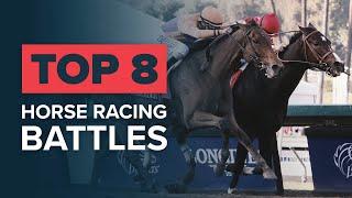 Best Horse Racing Battles! | Top 8 Duels Of All | 2016 Breeders' Cup Distaff | 2011 Melbourne Cup