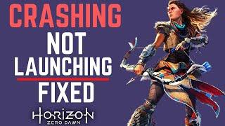 Horizon Zero Dawn Crash Fix | Not Launching | Crashing Fixed | Not Starting |  Stuck On Loading |