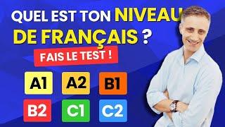 Quel est ton NIVEAU de FRANÇAIS ? Fais le test ! | Quiz niveaux A1 A2 B1 B2 C1 C2