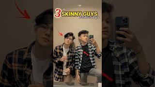 3 Style Tips For Skinny Guys | 3 Skinny Guys Fashion Tips #viral #fashion