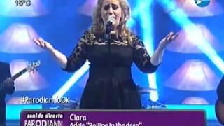 Clara Franco parodia a Adele. - Programa 07 #ParodiandoOk