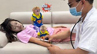 Lucky, Sunny panic when mother is in critical condition, doctor comes to emergency!