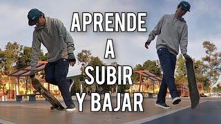 Como subir y bajar de tu skate. Clase #3 | Clases de skate por Revenant skateboarding