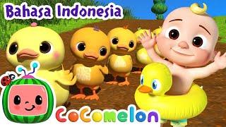 Sepuluh Anak Bebek | CoComelon Bahasa Indonesia - Lagu Anak Anak | Nursery Rhymes