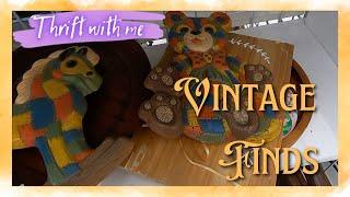 VINTAGE Party Finds | Thrift with me | America's Thrift Store | Shopping for Ebay