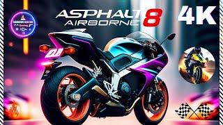 Asphalt 8: Airborne (2023) - Gameplay (PC UHD) [4K60FPS] - KTM Super Duke R -1290 Pro 