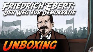 Friedrich Ebert: Der Weg zur Demokratie - Brettspiel Unboxing (Ostia Spiele)