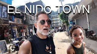 Walking Solo to EL NIDO Town Square: Bars and Hostels on Palawan Philippines 