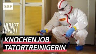 Tatortreinigerin – Sie entfernt die Spuren des Todes | Impact | SRF