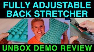 Fully Adjustable Back Stretcher Lower Back Pain Sciatica Muscle Tension by Relief Expert Demo Review