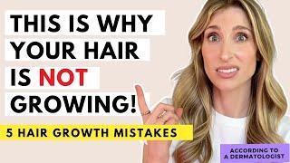 Why Your Hair Isn’t Growing: 5 Mistakes You’re Making | Dr. Sam Ellis