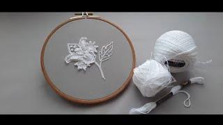 White Embroidery - Lace flower fantasy - part #2