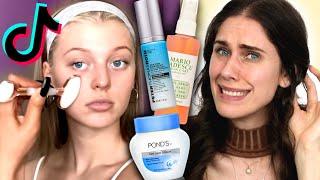 Esthe Reacts to Loren Gray's Tiktok Skincare Routine