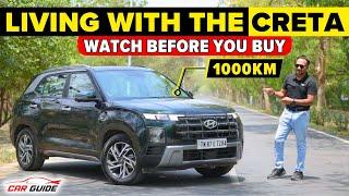 2024 Hyundai Creta Long Term Review with Real Mileage & Safety | ADAS Features | Tata Curvv Rival 