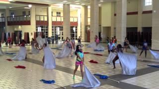 Wagner HS Colorguard Opening Swing Flag