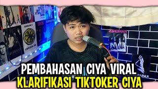 PEMBAHASAN CIYA TIKTOK TERBARU!!! KLARIFIKASI CIYA