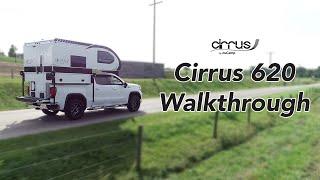 Official 2021 Cirrus 620 Truck Camper Walkthrough