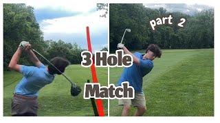 3 Hole match v Emmanuel(Scratch Golfer)