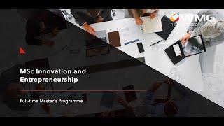 MSc Innovation and Entrepreneurship