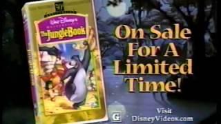 The Jungle Book 30th Anniversary VHS ad! (1997)
