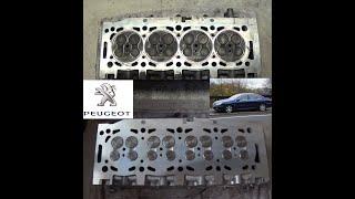 Peugeot 607 2.2 Hdi 4HX Hengerfej felújítás Cylinder head resurfacing Zylinderkopf