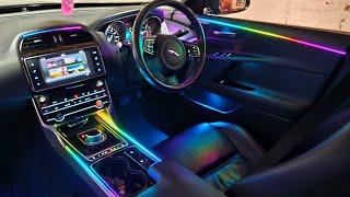 Jaguar XE Ambient Lighting Install | Jag Mods | RGB LED Car Interior Lights