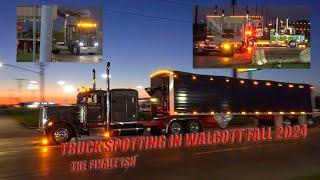 Truck Spotting in Walcott Fall 2024 The Finale'ish