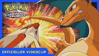 Glurak vs. Lohgock | Pokémon – Die TV-Serie: Master Quest| Offizieller Videoclip