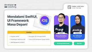 #DevCoach 173: iOS | Mendalami SwiftUI, UI Framework Masa Depan!