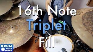 16th Note Triplet Chop - Drum Lesson | Drum Beats Online