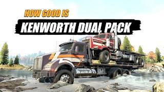 Snowrunner: Is Kenworth Dual Pack DLC any good | T880 & C500 Review