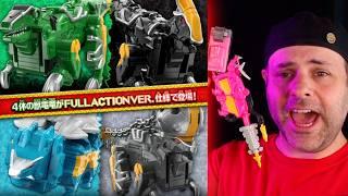 Kyoryuger Full Action DX Kyoryuzin Western & Kung Fu Combo