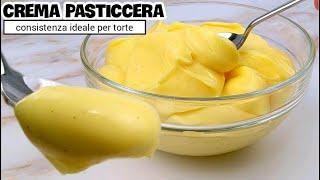 I segreti per una crema pasticcera liscia, lucida e vellutata. Consitenza adatta per farcire torte.