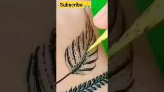 New latest pankh mehndi design #viral #shorts #youtubeshorts #subscribe #mehndi #views #tranding