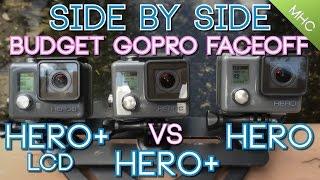 Budget GoPro Face Off: GoPro Hero+ LCD vs Hero+ vs Hero