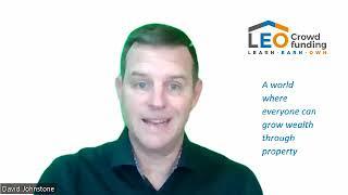 Introduction TO LEOcrowdfunding  - David Johnstone - CEO