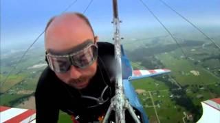 Karl Pilkington - Mr Leather man and wing flying